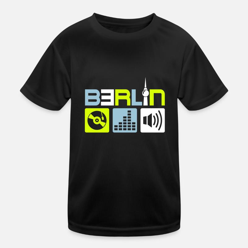 Berlin Music Kids Functional T-Shirt