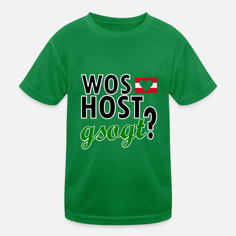 Dialect Dialect Austrian Kids Functional T-Shirt