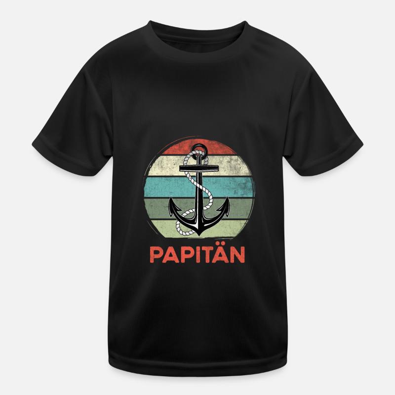 Papitän Kinder Funktions-T-Shirt