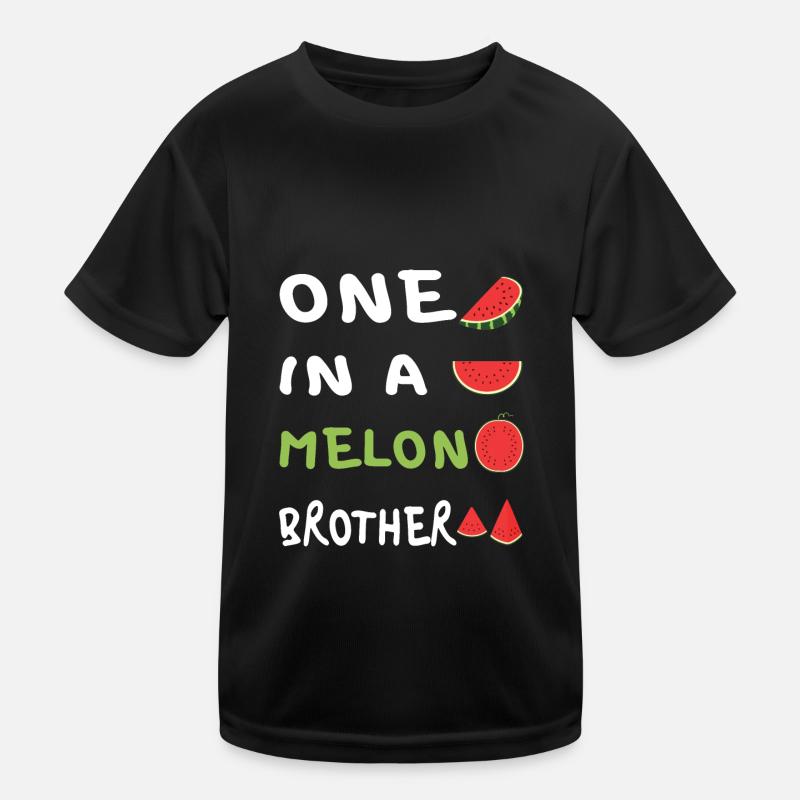 Einer in einer Melone Kinder Funktions-T-Shirt