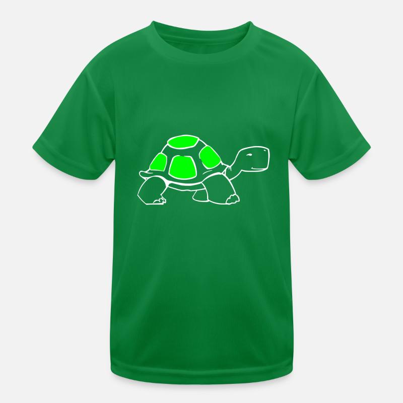 Schildkröte Kinder Funktions-T-Shirt