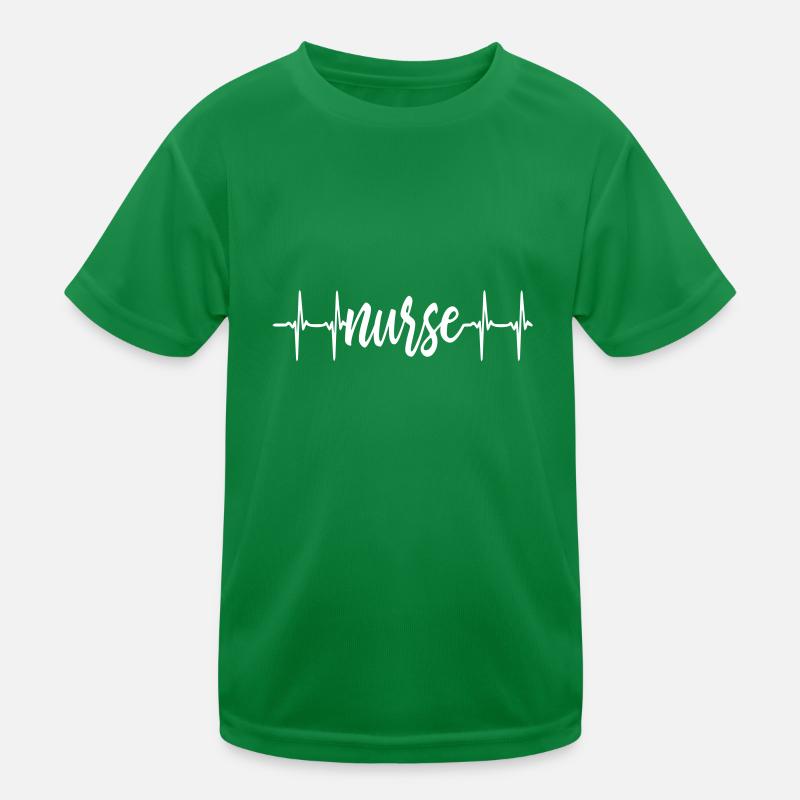 Heart Beat Nurse Kinder Funktions-T-Shirt