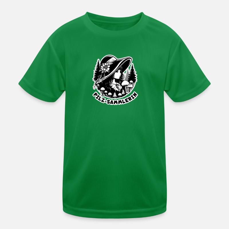 Cueilleur de champignons T-shirt sport Enfant