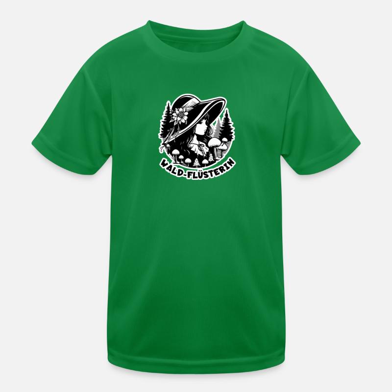 Forest Whisperer Kids Functional T-Shirt