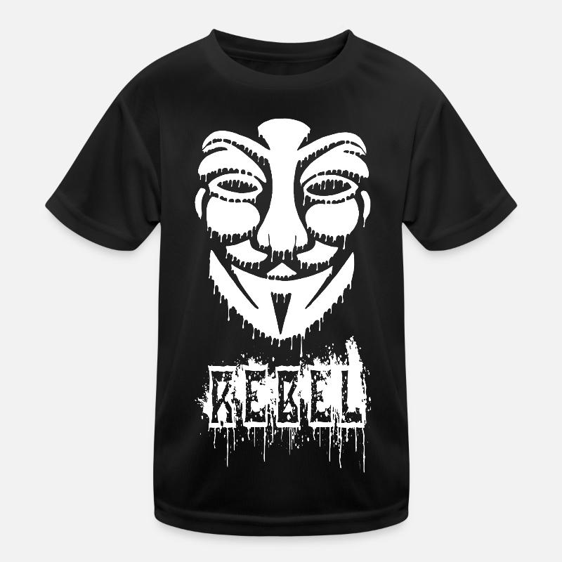 Anonymous graffiti Kids Functional T-Shirt