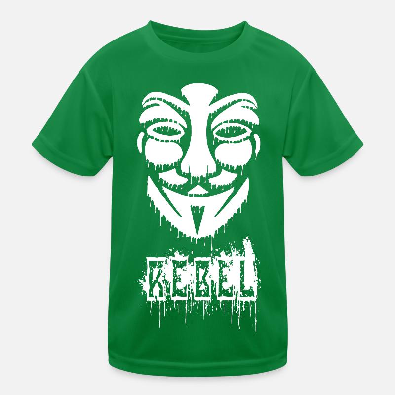 Anonymous graffiti Kids Functional T-Shirt