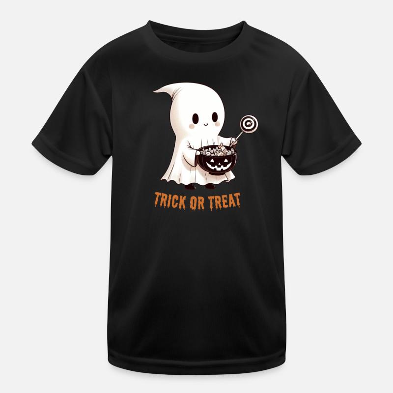 Trick or Treat Kids Functional T-Shirt