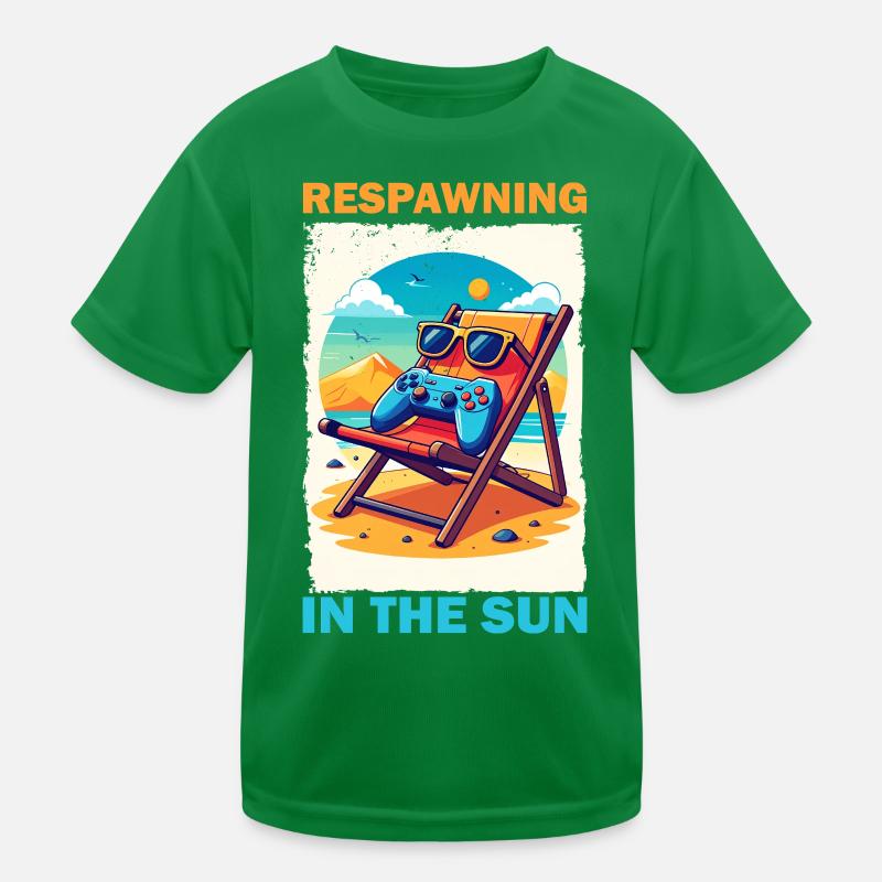 Vacances de jeu à la plage T-shirt sport Enfant