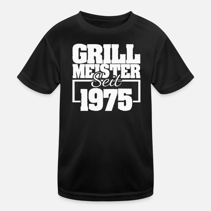 Grillzange 1 Kinder Funktions-T-Shirt