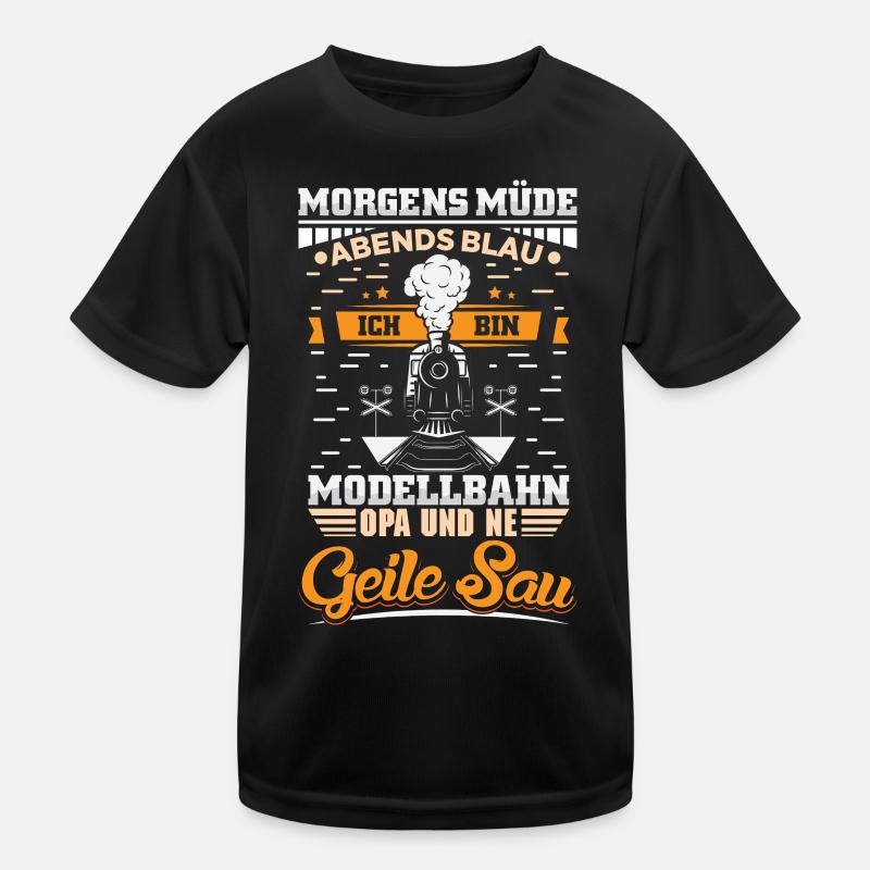 Model Railway Model Railway Kids Functional T-Shirt