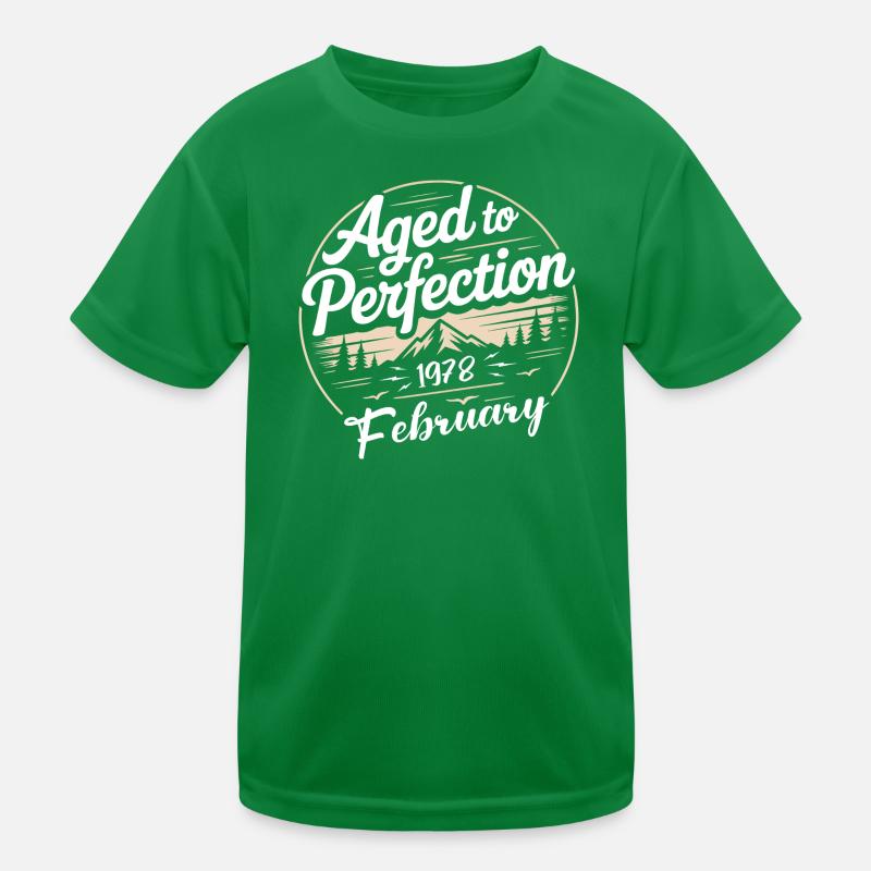 Februar 1978  Kinder Funktions-T-Shirt