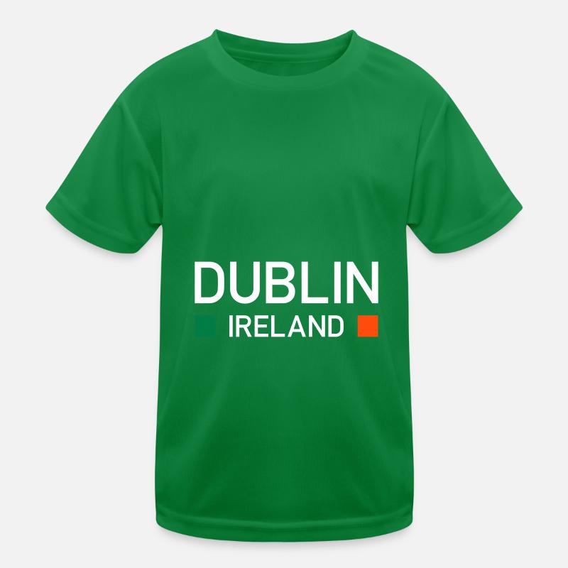 Dublin, Irlande (deux carrés) T-shirt sport Enfant