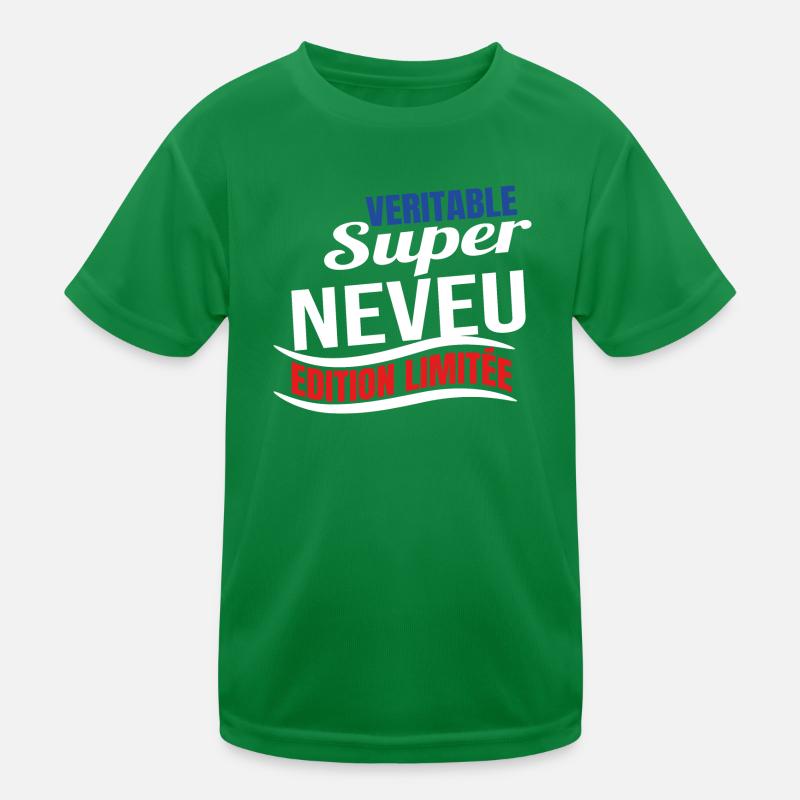 Véritable super neveu édition limitée T-shirt sport Enfant