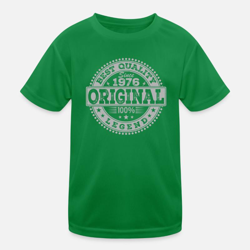 48. Geburtstag Original 1976 Vintage-Geschenk Kinder Funktions-T-Shirt
