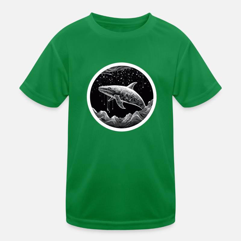 Whale Kids Functional T-Shirt