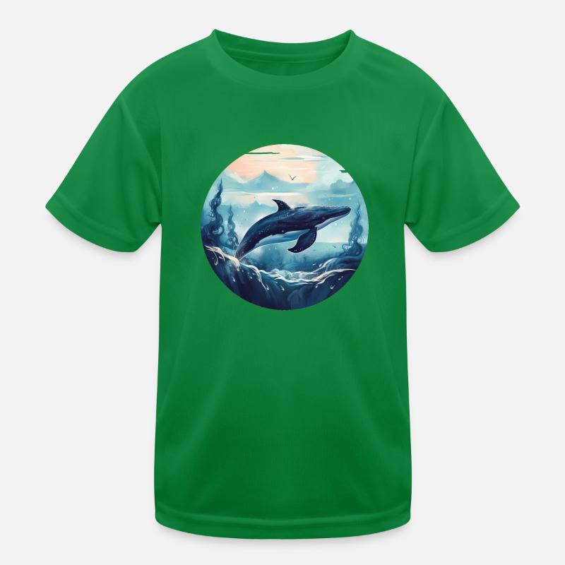 Baleine T-shirt sport Enfant
