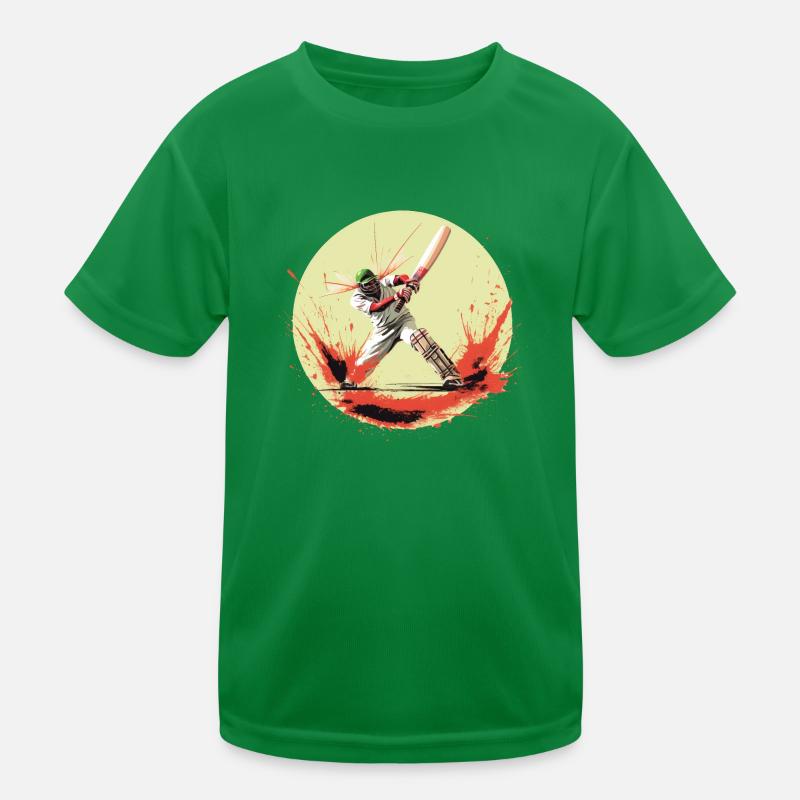 Cricket Kids Functional T-Shirt