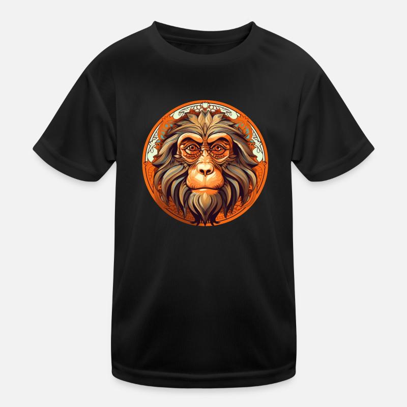 Affe Kinder Funktions-T-Shirt