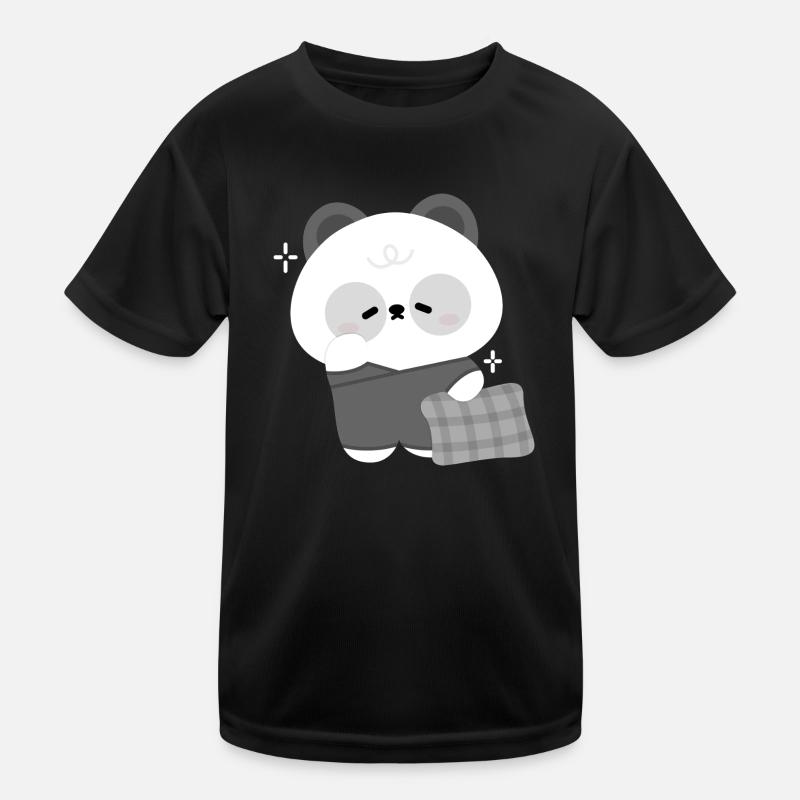 Sleepy Panda Kids Functional T-Shirt