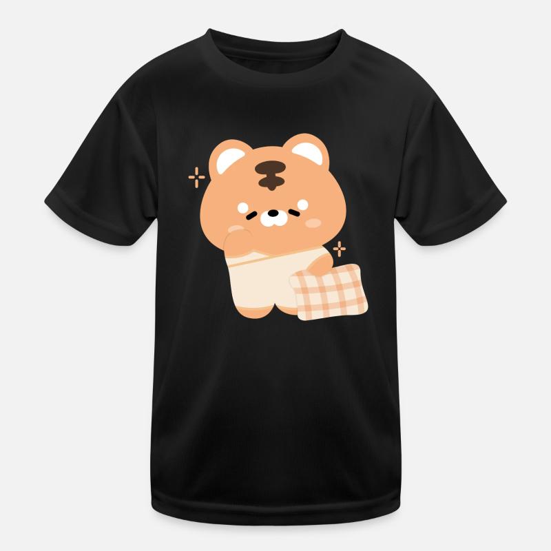 Tigre endormi T-shirt sport Enfant