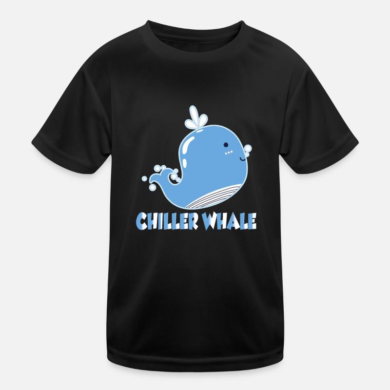 Chiller Whale Kinder Funktions-T-Shirt