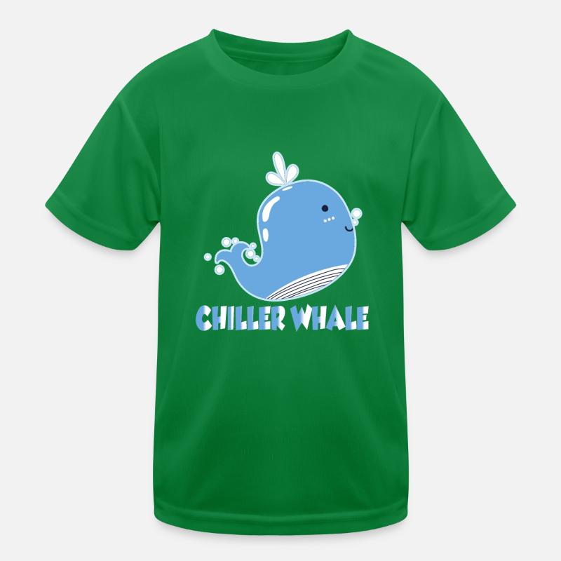 Chiller Whale Kids Functional T-Shirt
