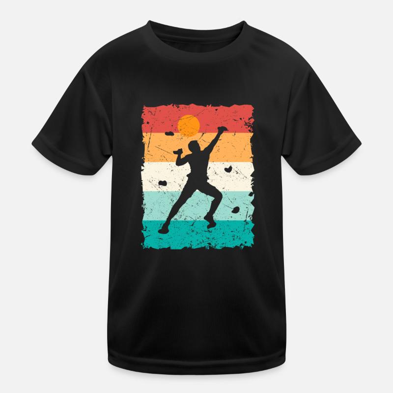 Escalade de bloc Escalade de bloc Alpinistes Alpinistes T-shirt sport Enfant