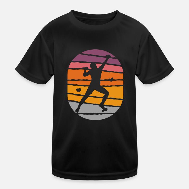 Bergsteiger Boulder Klettern Bouldern Kinder Funktions-T-Shirt