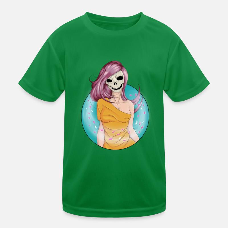 Crâne du vent T-shirt sport Enfant