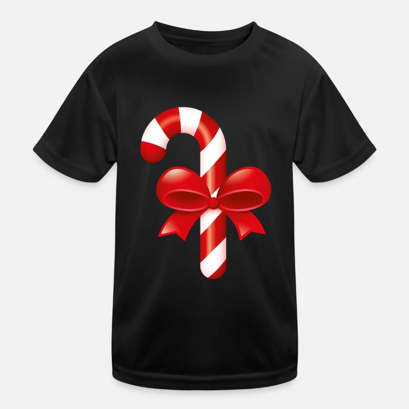 Smiley Christmas Candy T-shirt sport Enfant