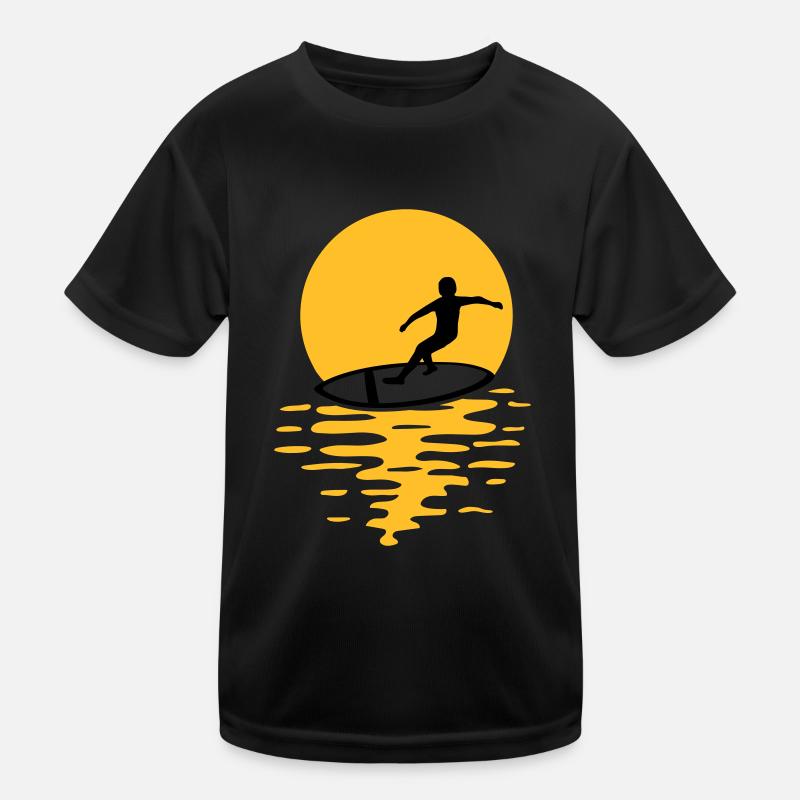 Sol Aften Surfere Funktionsshirt til børn