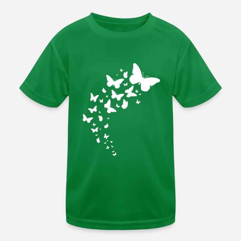 Papillons mignons Graphiques Butterfly Lovers Nature T-shirt sport Enfant