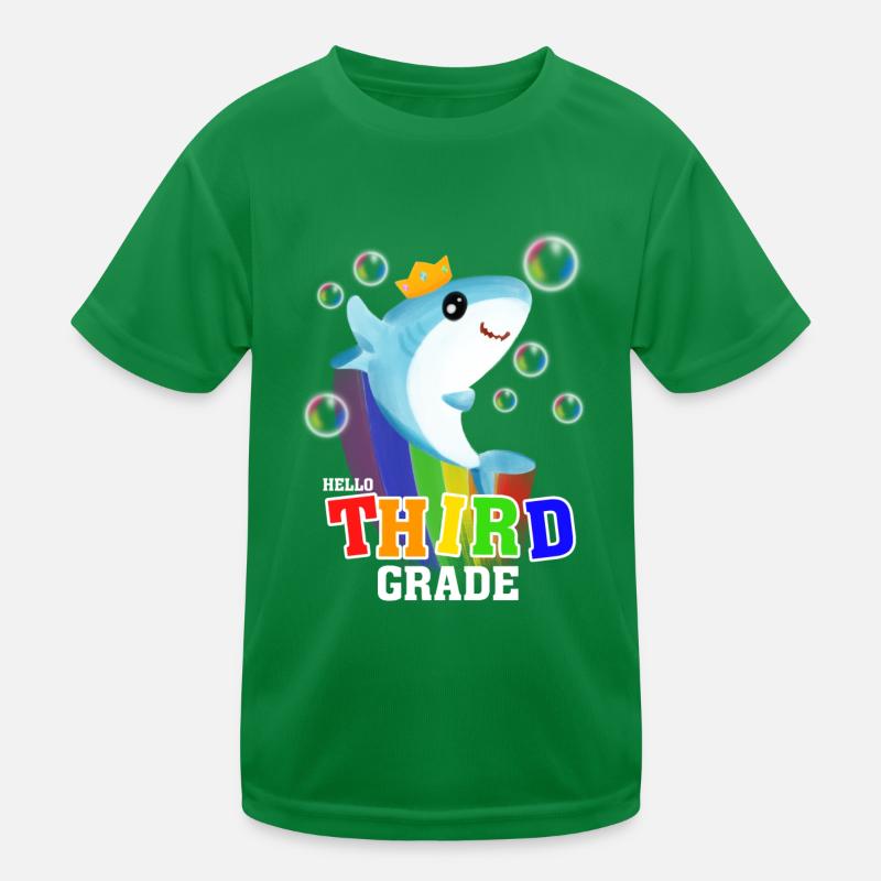 Hello Third Grade Kids Functional T-Shirt