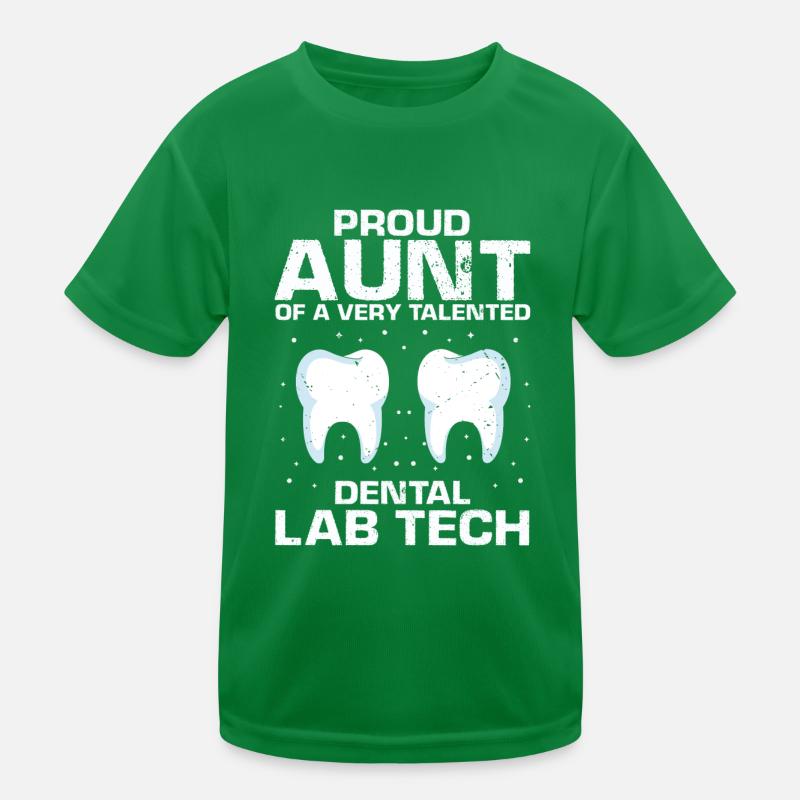 Kieferorthopädietechniker und Dentallabor Kinder Funktions-T-Shirt