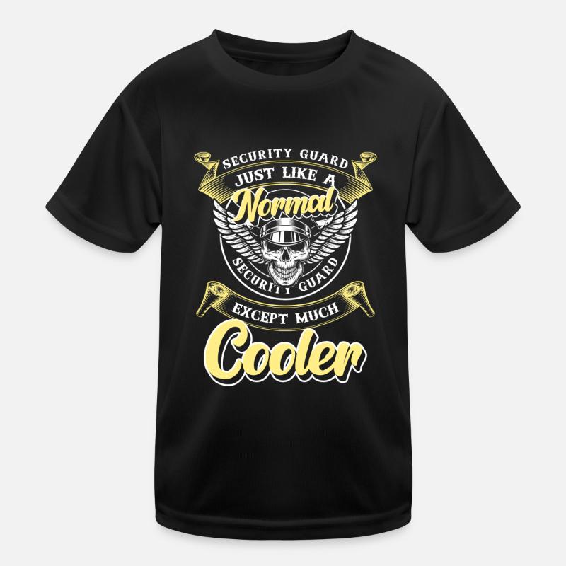 Security guard profession security service Kids Functional T-Shirt