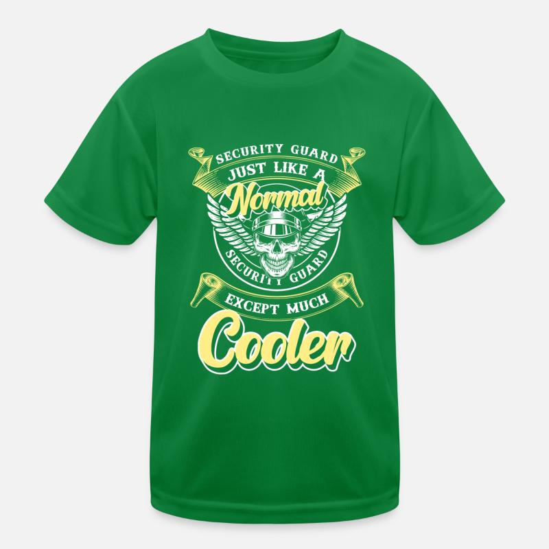 Service de sécurité de la profession d’agent de sécurité T-shirt sport Enfant