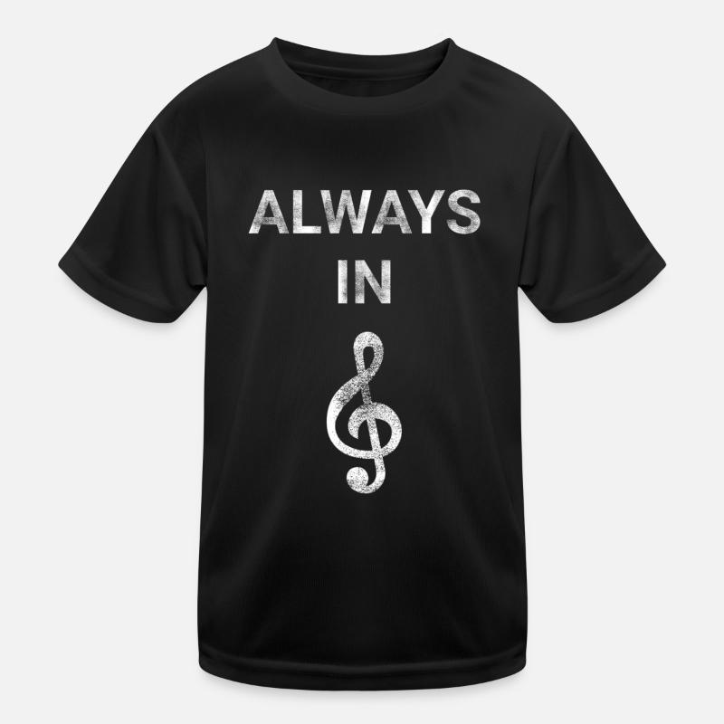 Always In Treble Kids Functional T-Shirt