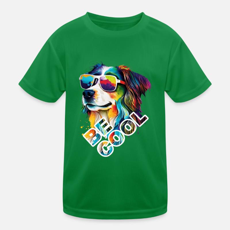 Chien Be Cool T-shirt sport Enfant