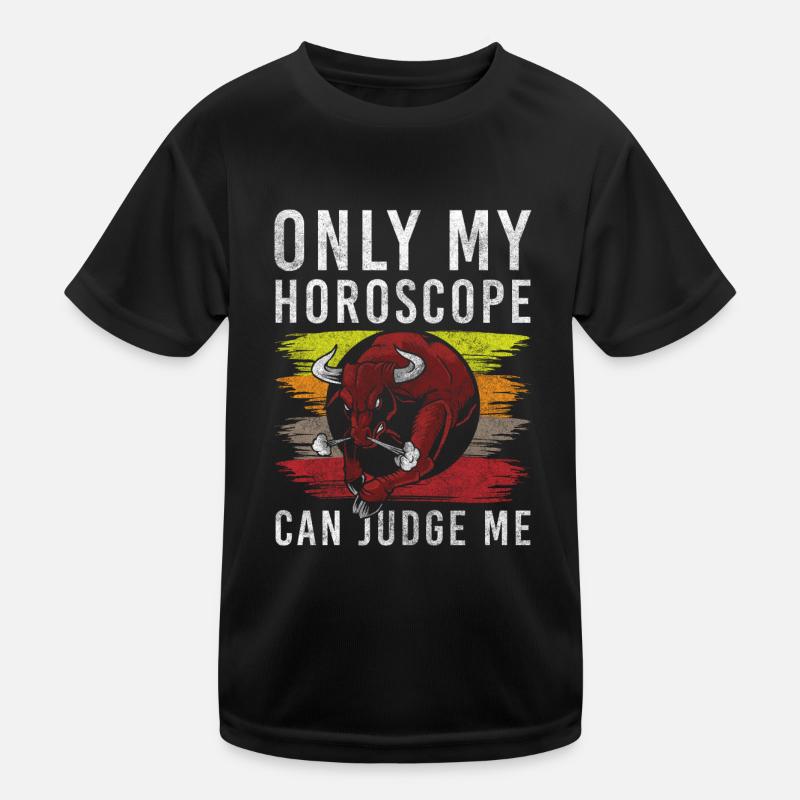 Taurus Planet Astro Kids Functional T-Shirt