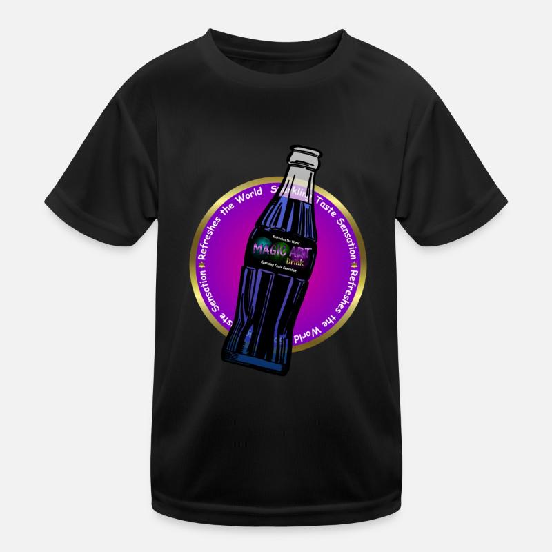 Magic Art Drink Kids Functional T-Shirt