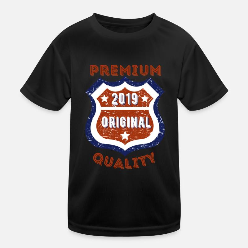 Premium Quality 2019 Kids Functional T-Shirt