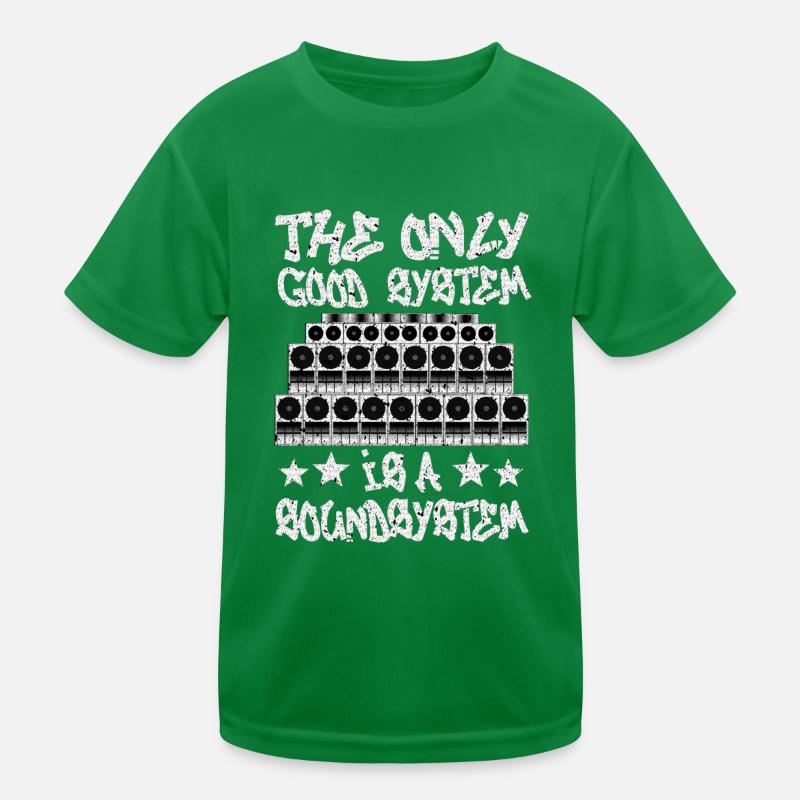 Good System Is A Soundsystem Kids Functional T-Shirt