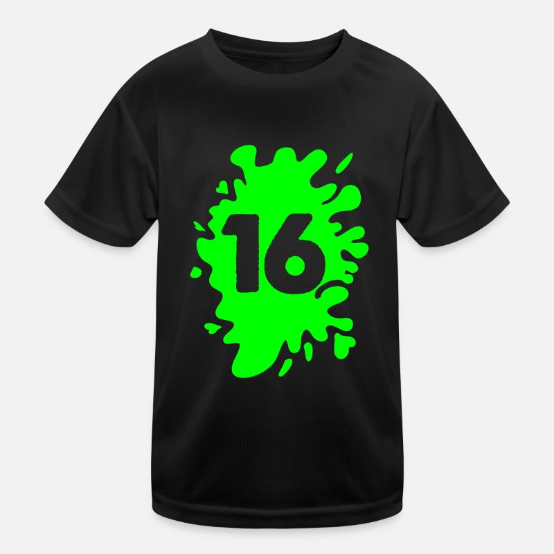 blob 16 Kids Functional T-Shirt