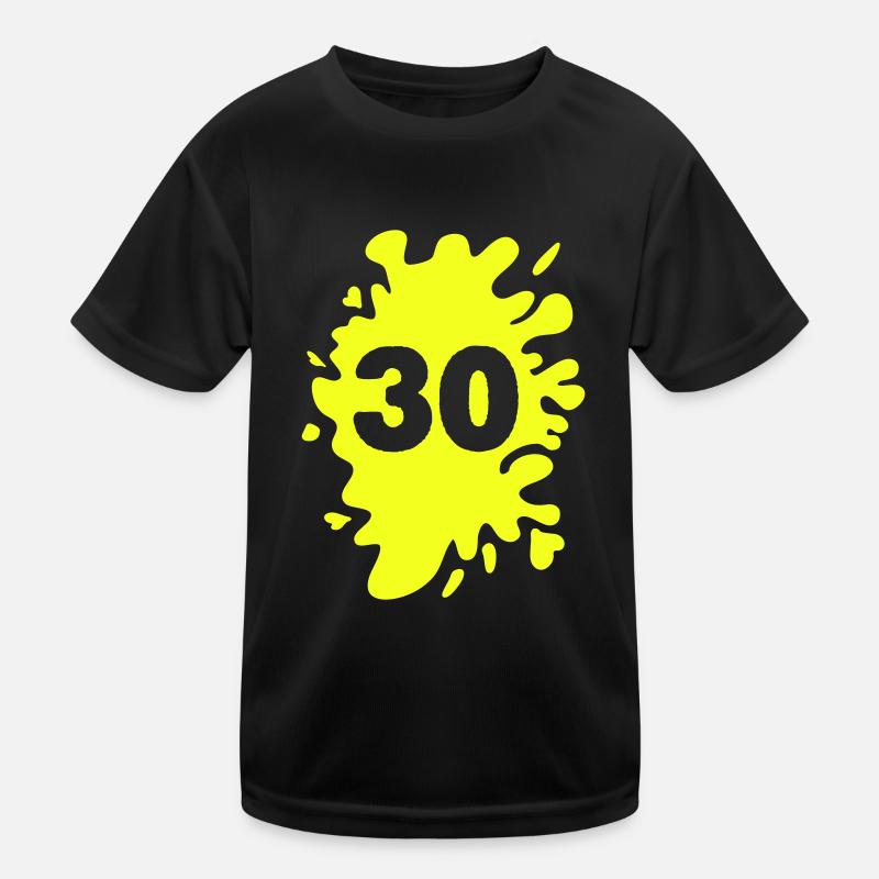 Blobs 30 Kids Functional T-Shirt
