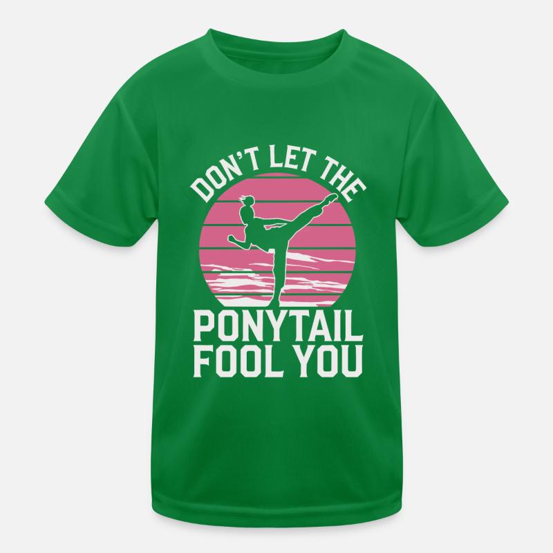 Kampfgeist mit Stil Kinder Funktions-T-Shirt