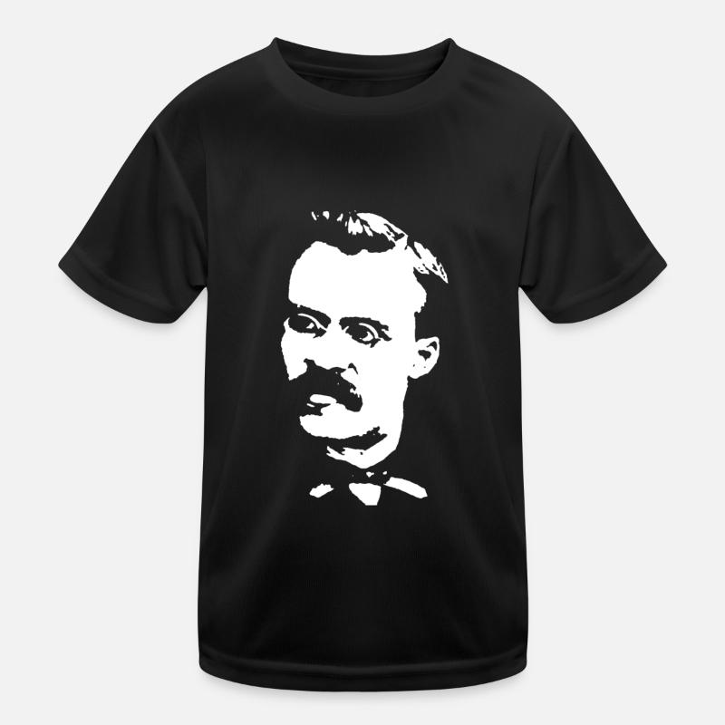 Friedrich Nietzsche Kids Functional T-Shirt