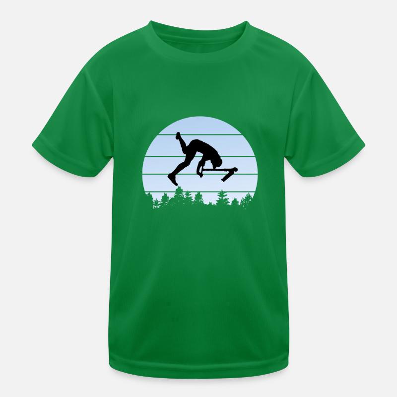 Freestyle-Roller Kinder Funktions-T-Shirt