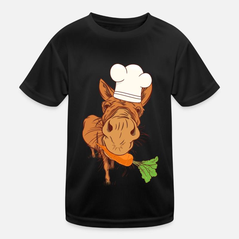 Cook Cooks Cook Donkey Kitchen Culinary Arts Host Kids Functional T-Shirt