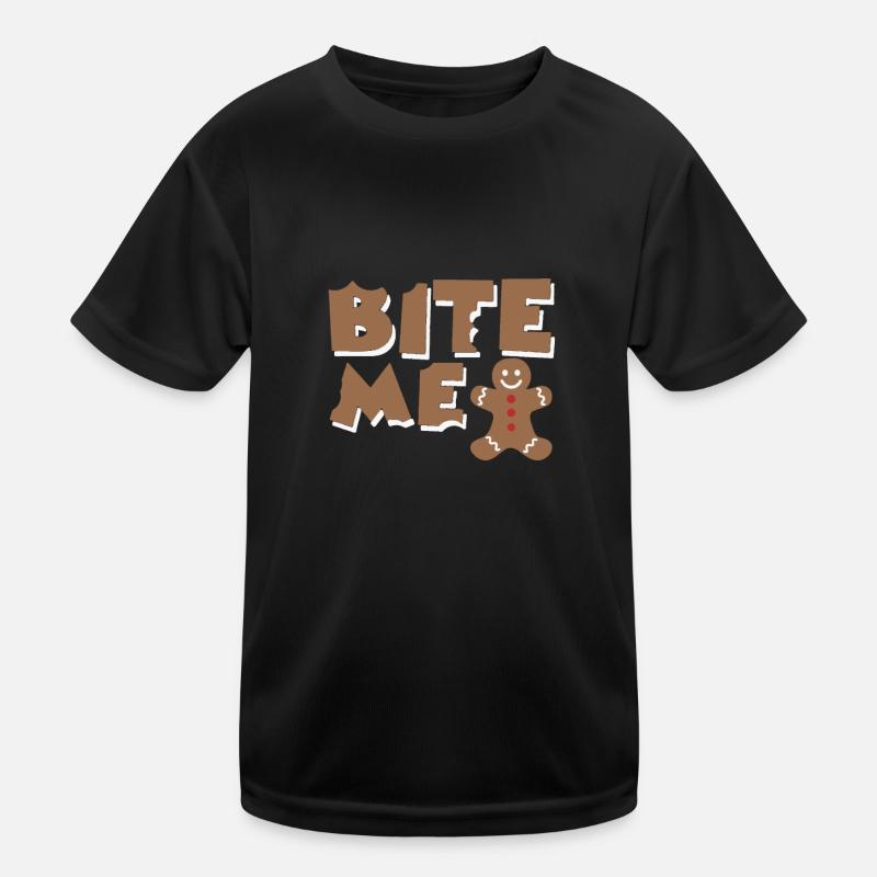 bite me Kids Functional T-Shirt