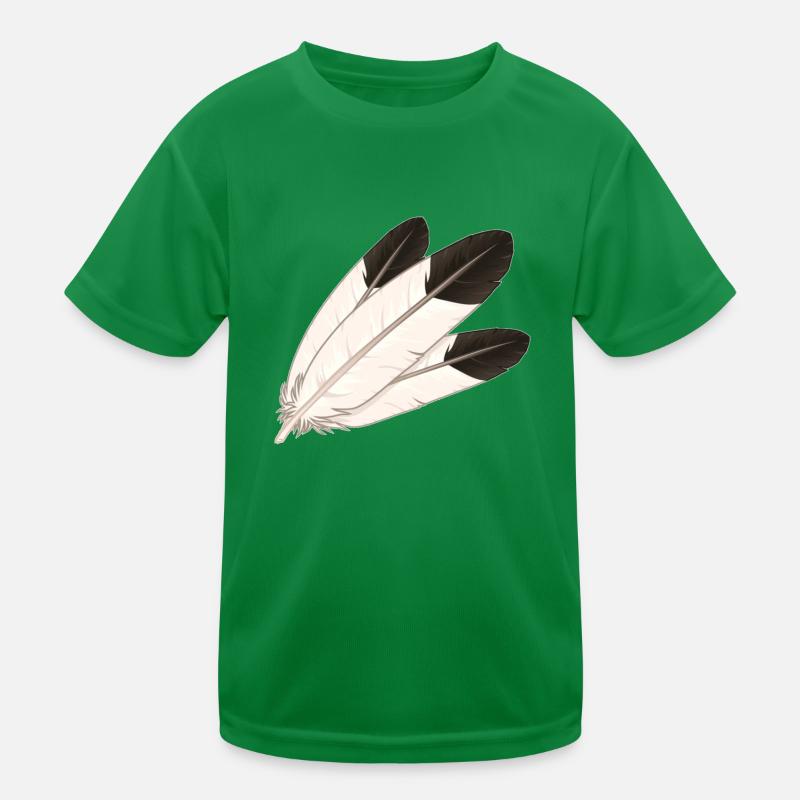 Eagle feather Kids Functional T-Shirt